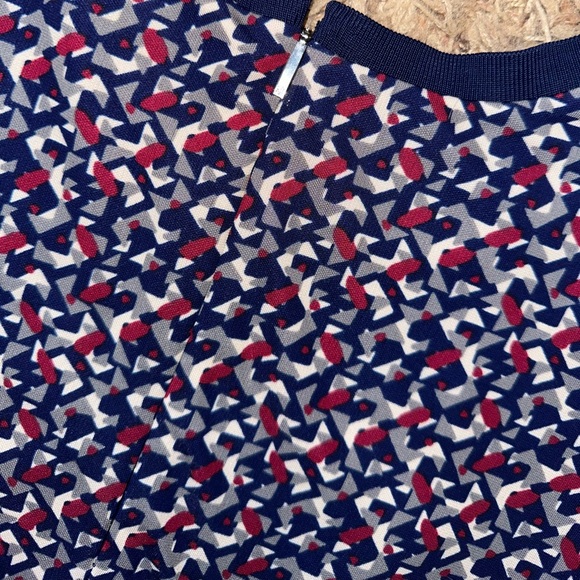 Ralph Lauren layered shift dress zipper back - Picture 5 of 5